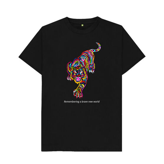 Chila Kumari Singh Burman: Tiger Drawing t-shirt